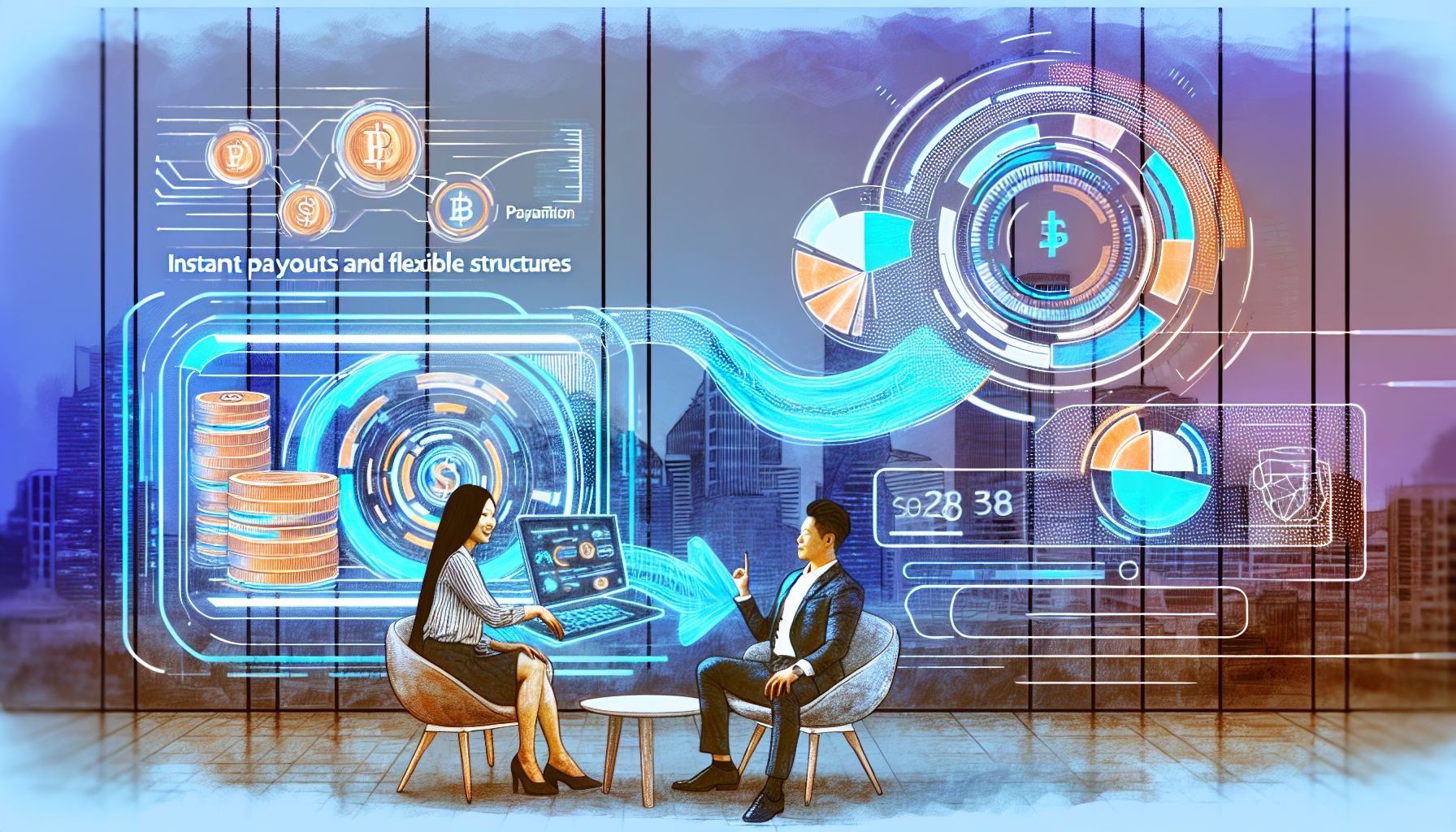 Photo of instant payouts and flexible fee structures in action on a platform