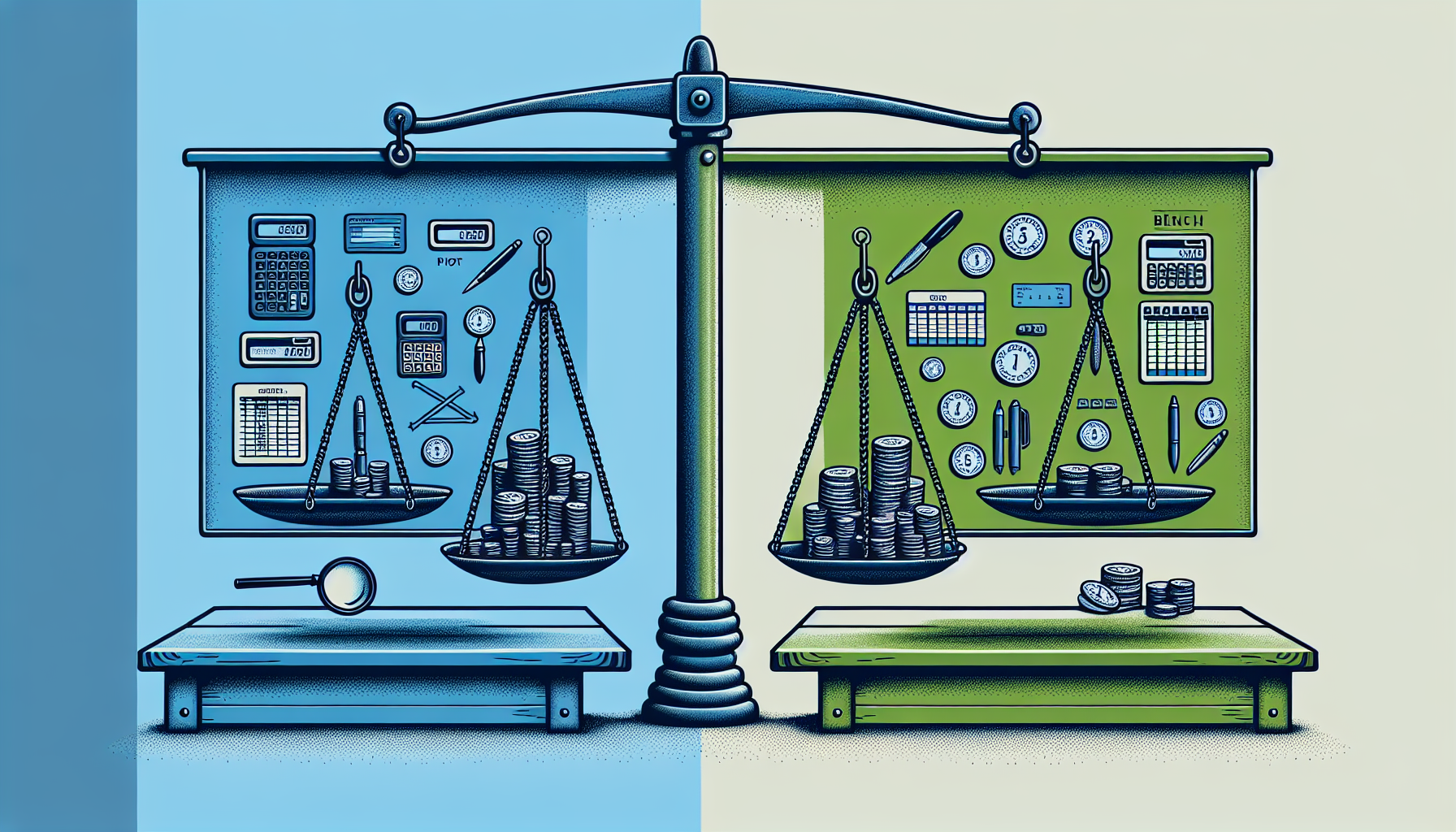Comparison of Pilot and Bench bookkeeping services