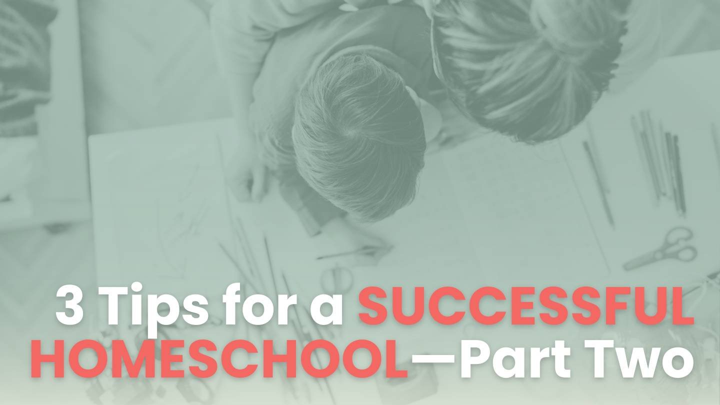 Ep61. Catholic Homeschooling Family of 8 - Part 2: Three Things for a Successful Homeschool