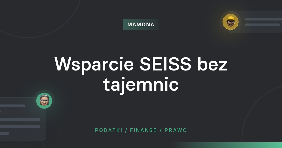 Program wsparcia dla osób samozatrudnionych SEISS – co warto wiedzieć?