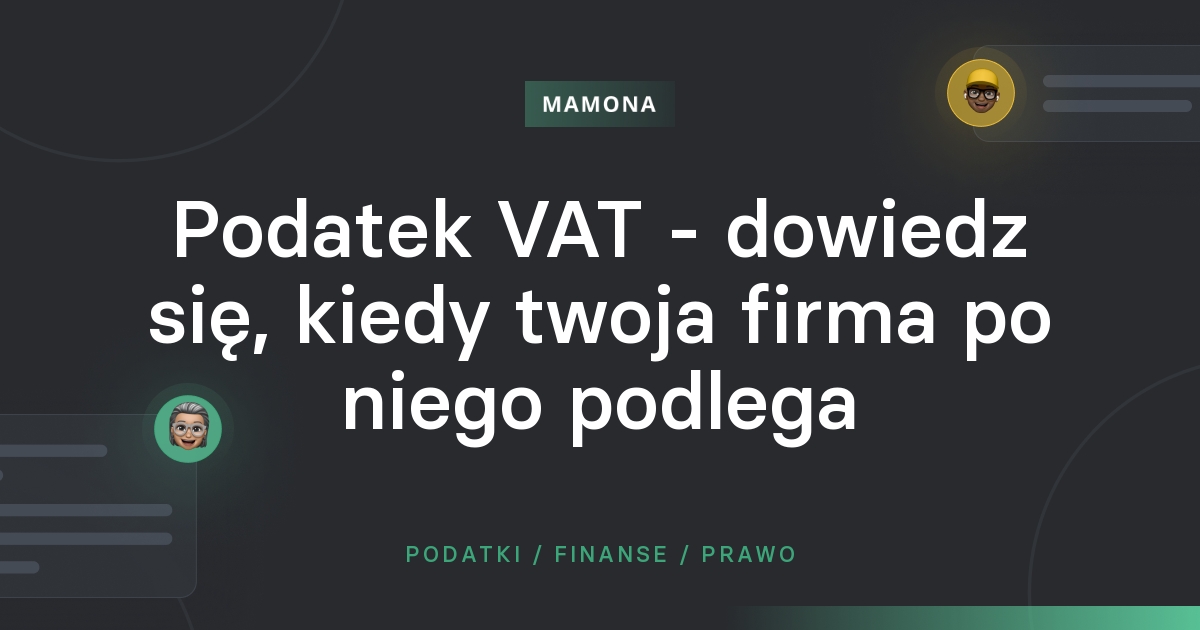 Transakcje zwolnione z podatku VAT (exempt supplies)