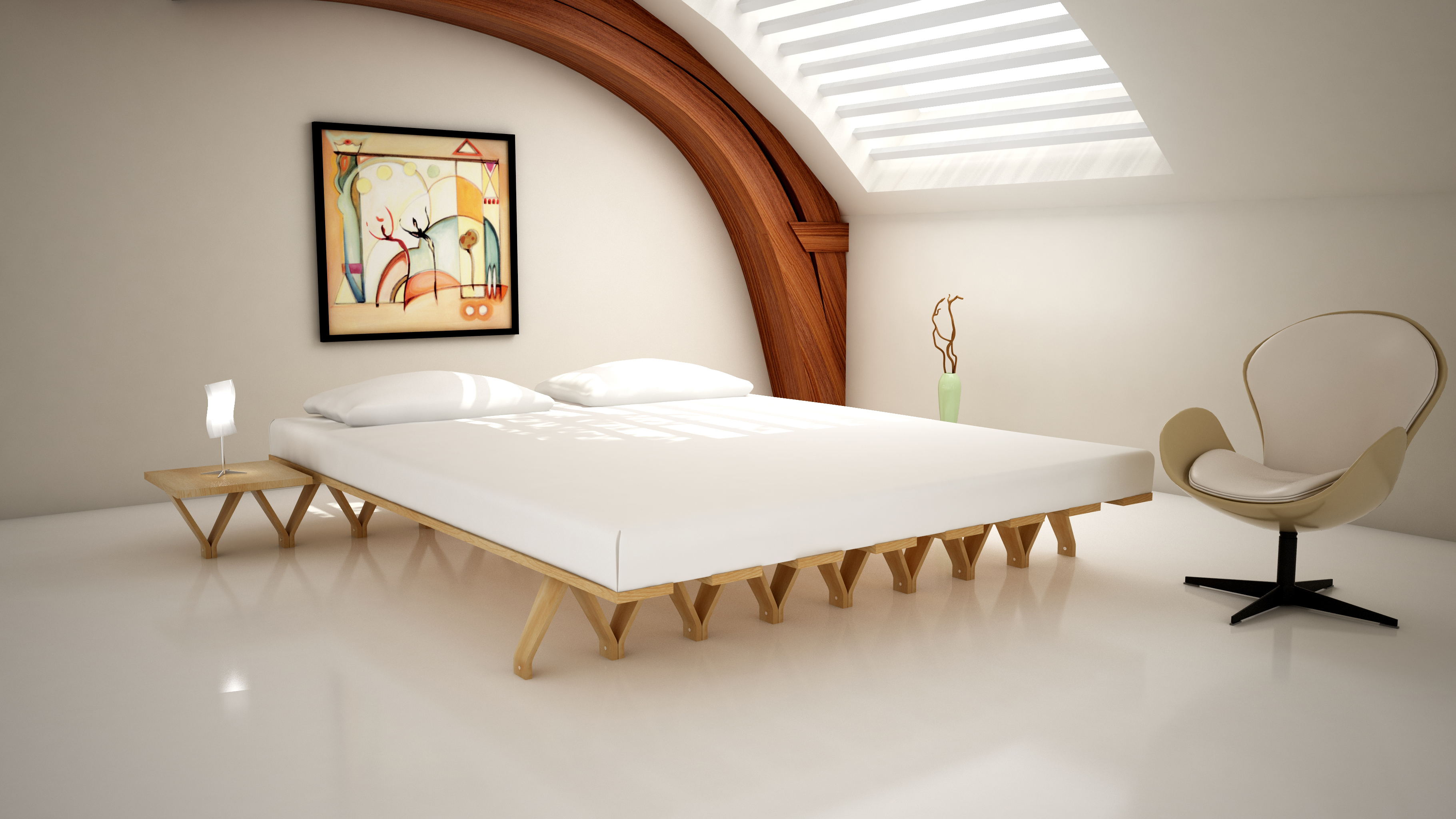 A Flex Bed Frame from Quagga Designs