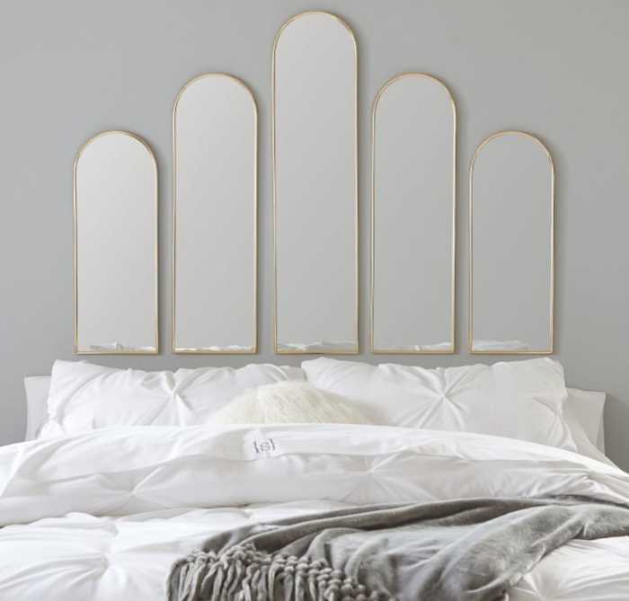 Mirror headboard alternative