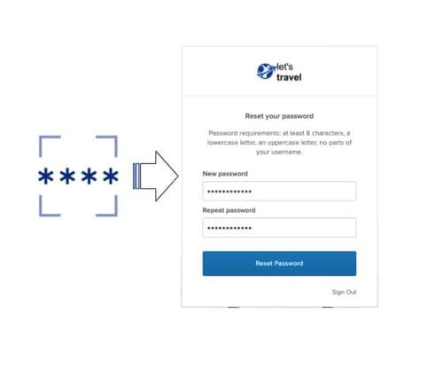 Okta Implementing A Custom Password Reset Page With A Low code 