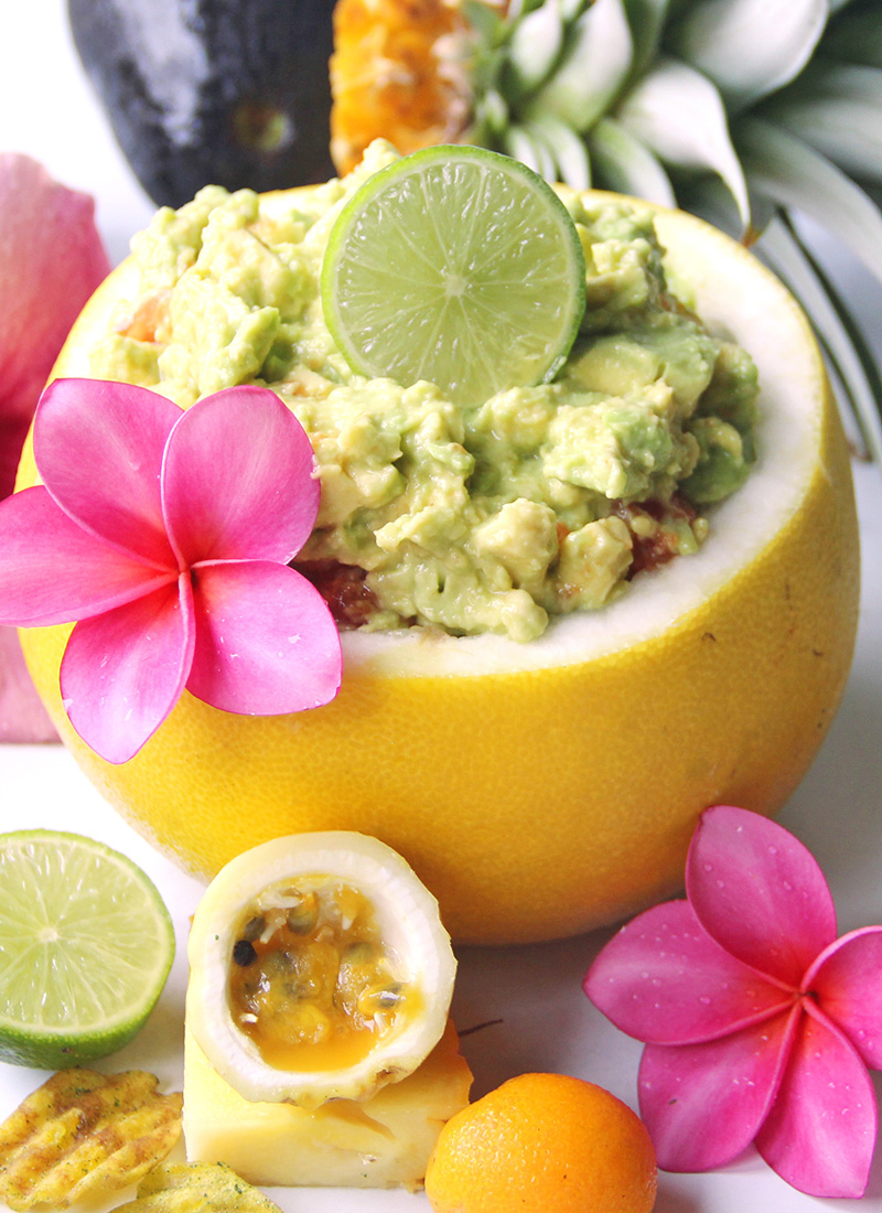 Hawaiian Tropical Fruit Guacamole