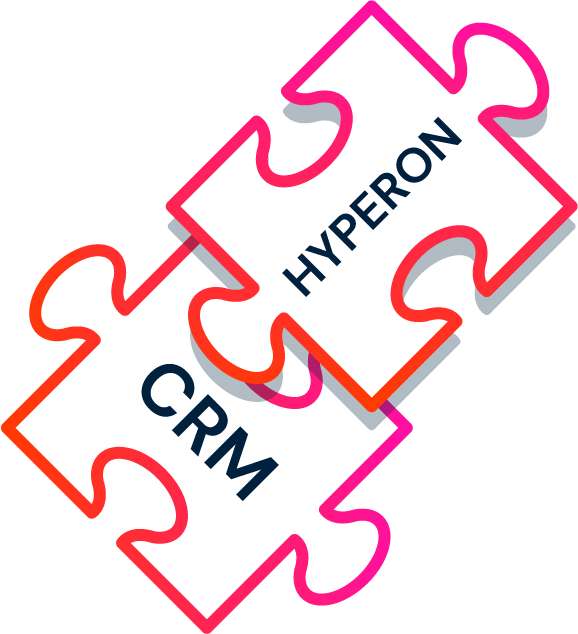 Hyperon integrates with any CRM