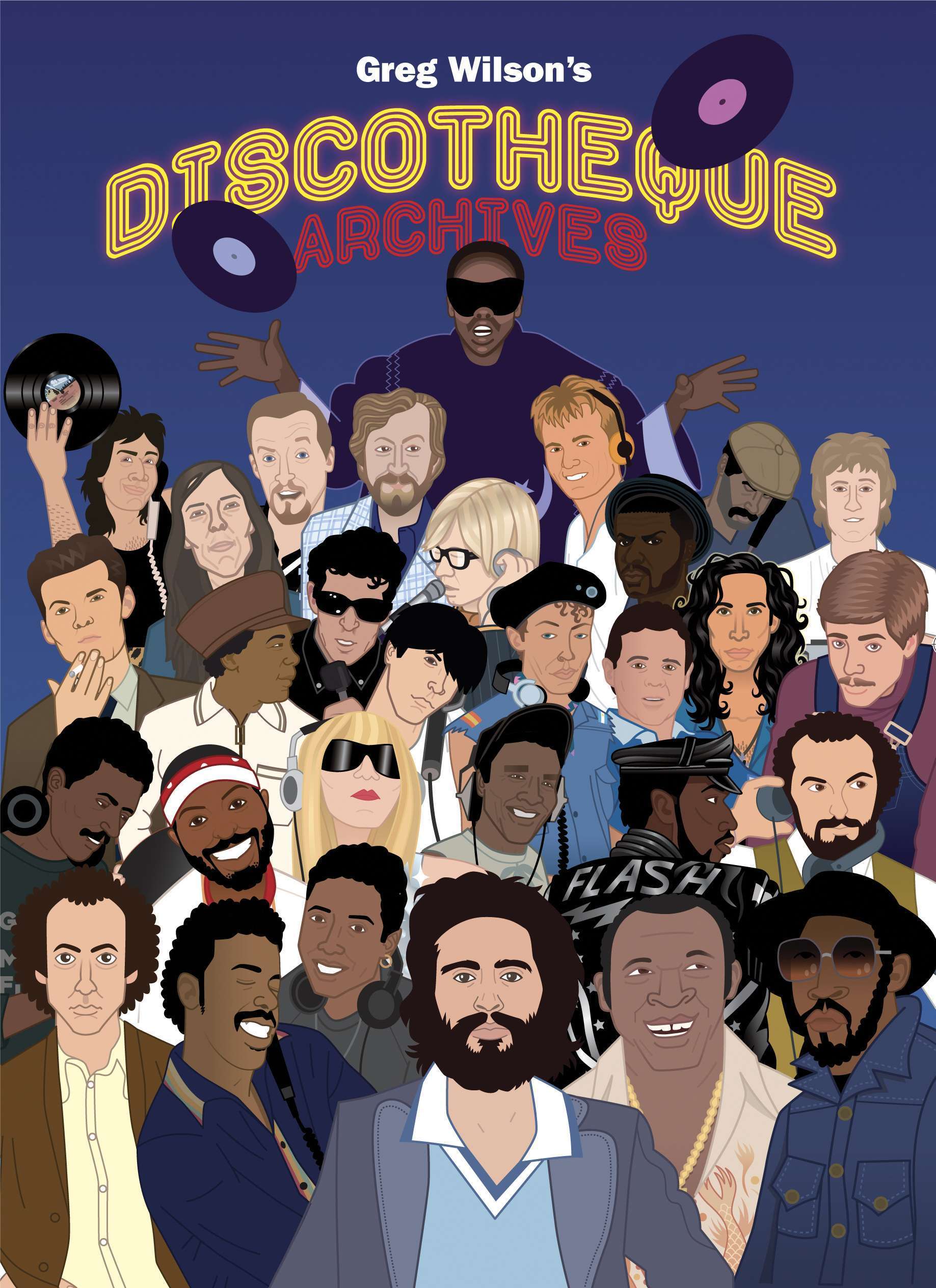 The cover of Greg Wilson's new book Discotheque Archives