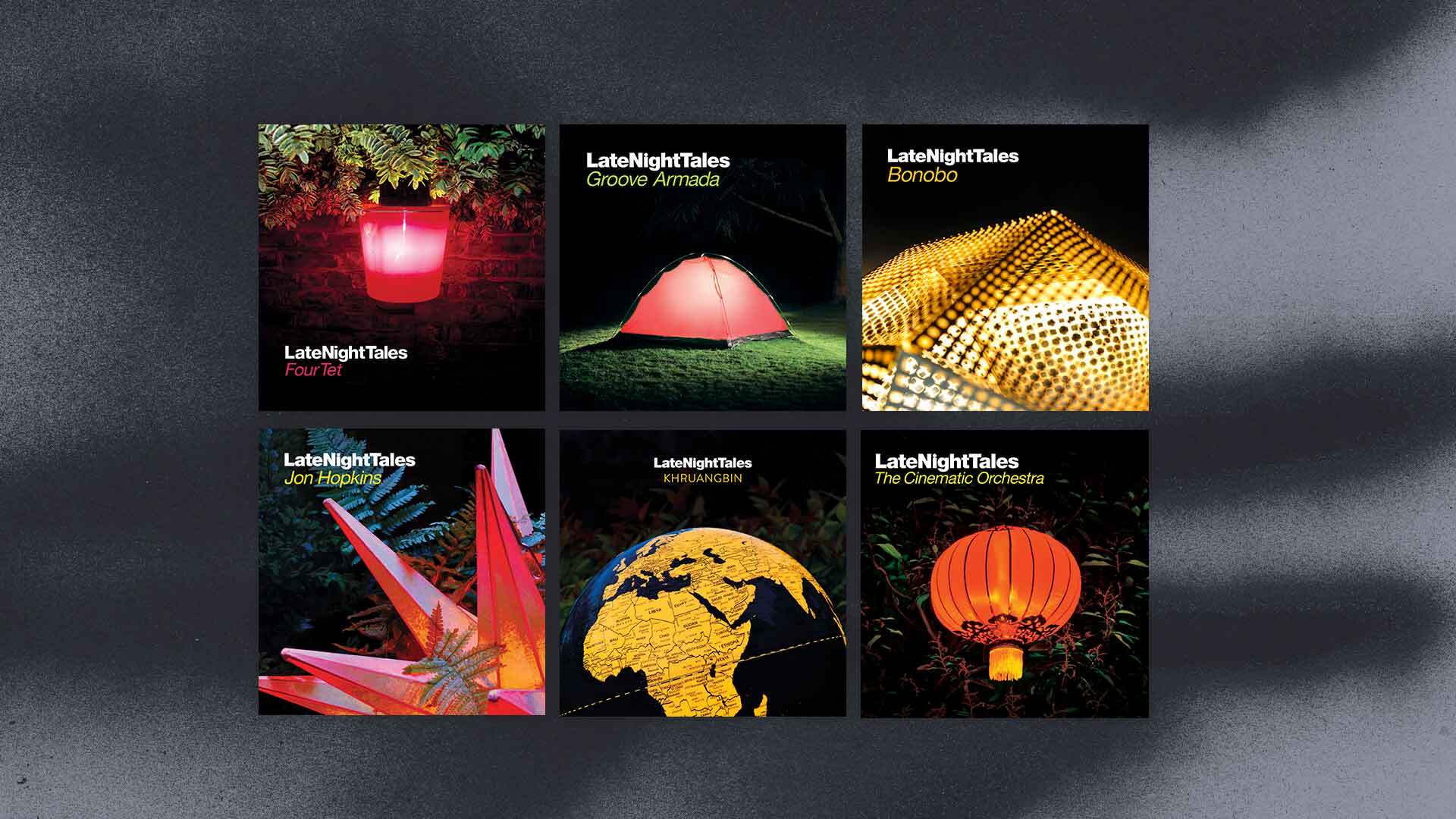A selection of Late Night Tales compilation mixes