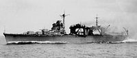 Nisshin in speed testing, 1942