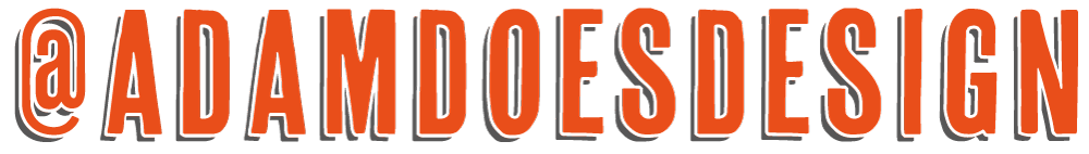 adamdoesdesign logo orange