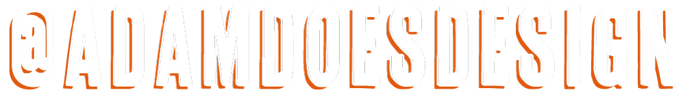 adamdoesdesign logo white