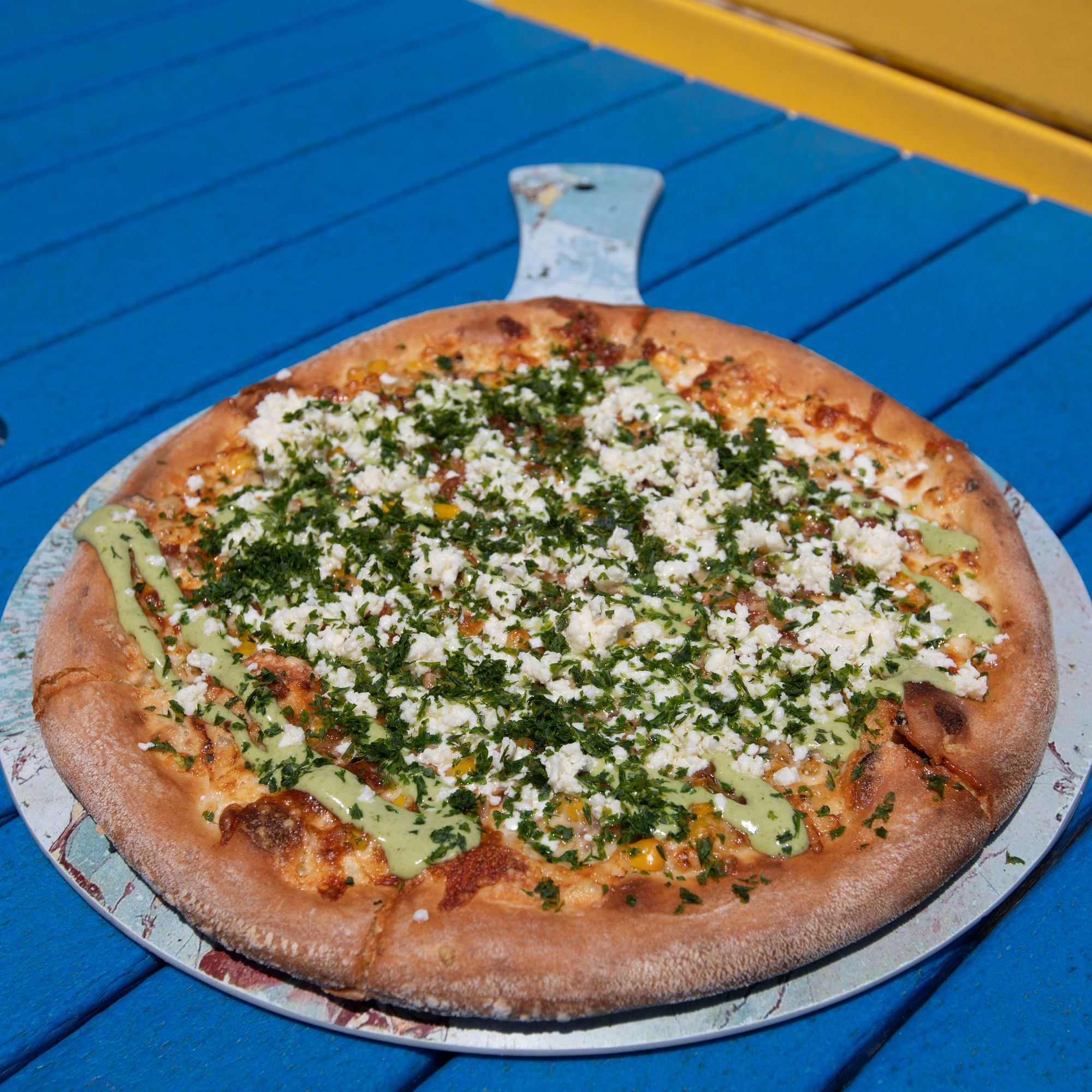Seaside Cafe at Southernmost Mansion World Famous Lobster Pizza