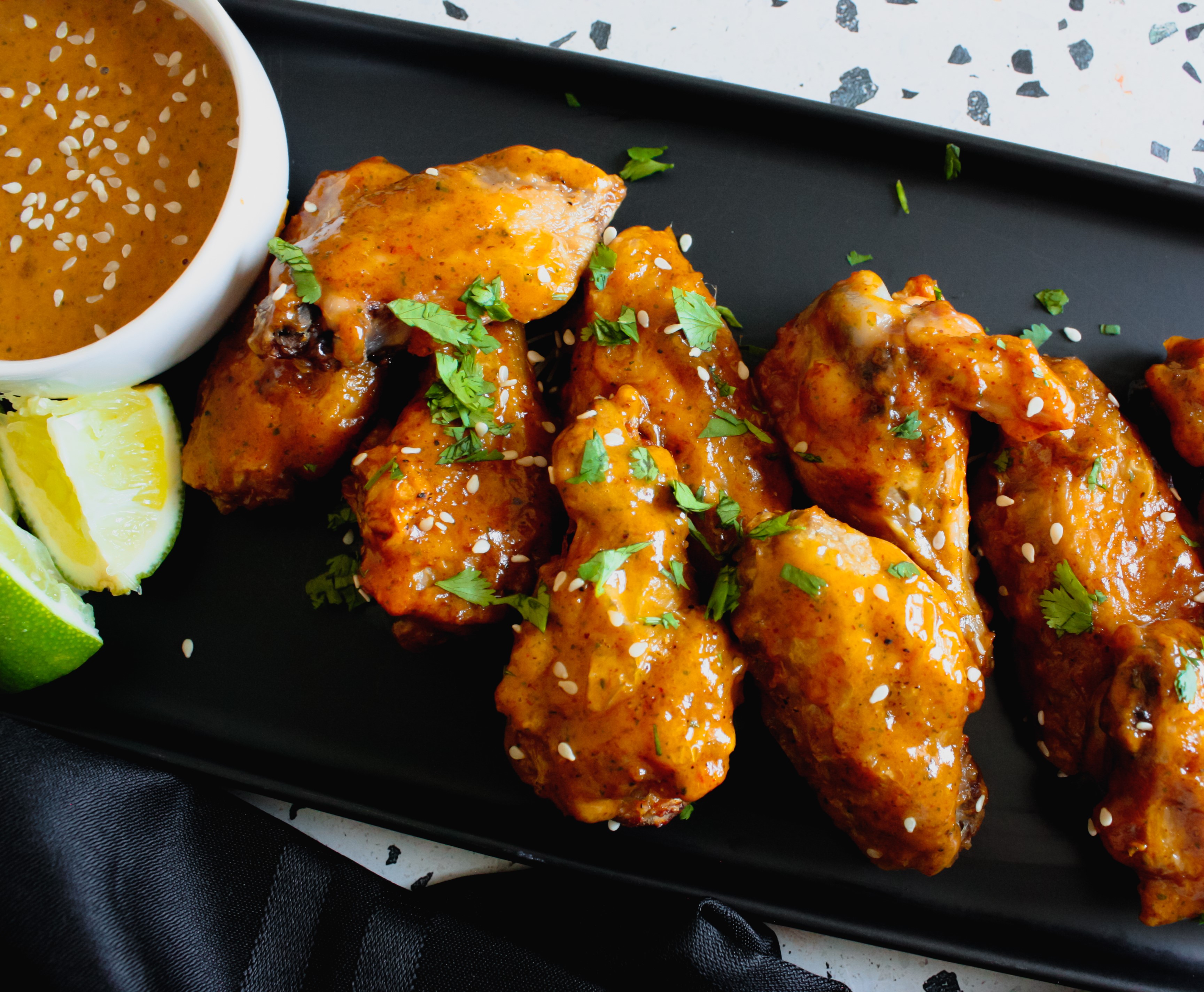 "Peanut" Sauce Chicken Wings