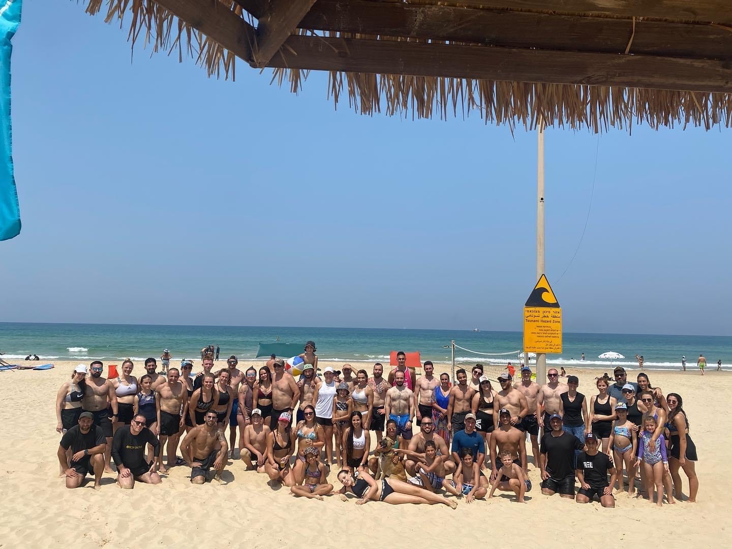 אימון חוף! היה מדהים! 🌊