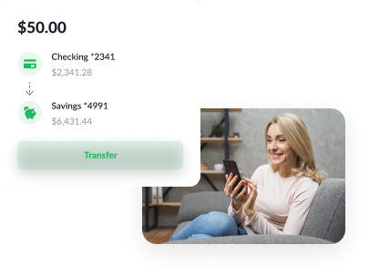 checking to savings card