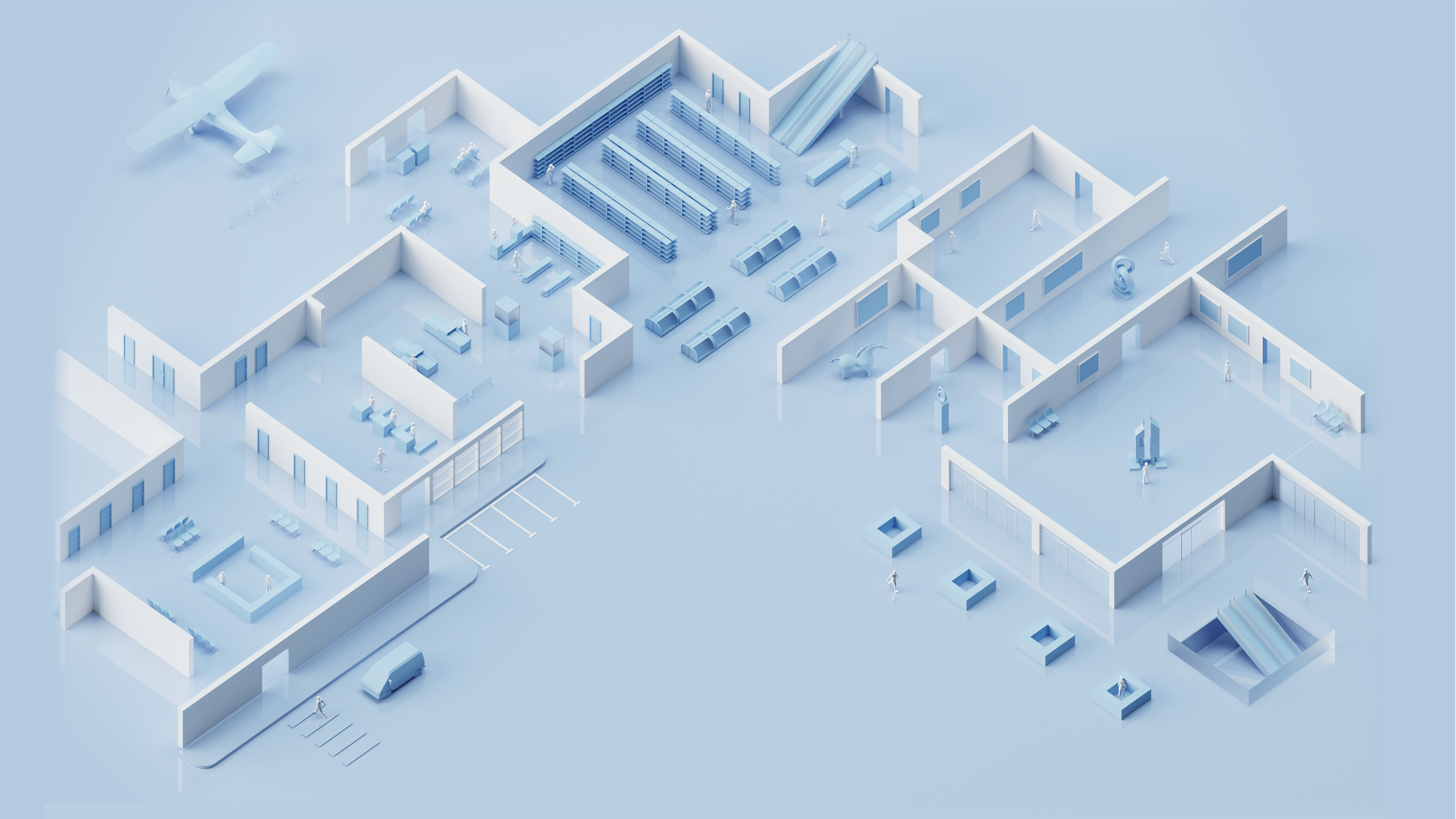 Visual for digital layer for the physical world.