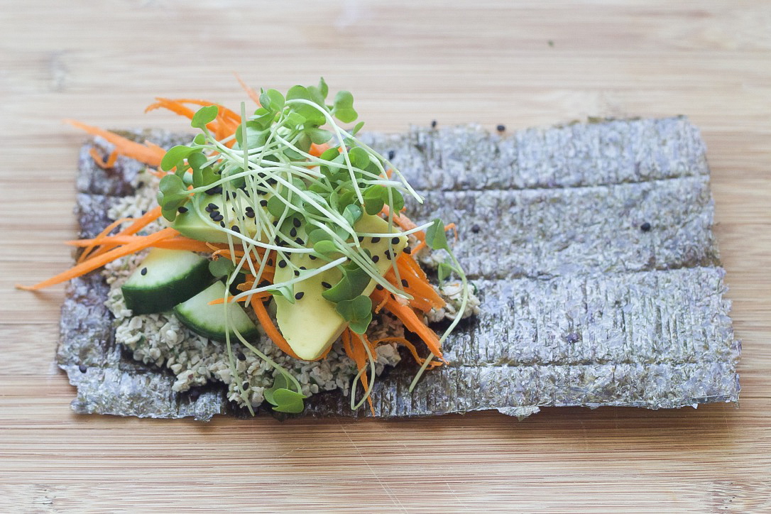 Nori Wraps Three Different Variations (Vegan + GF)