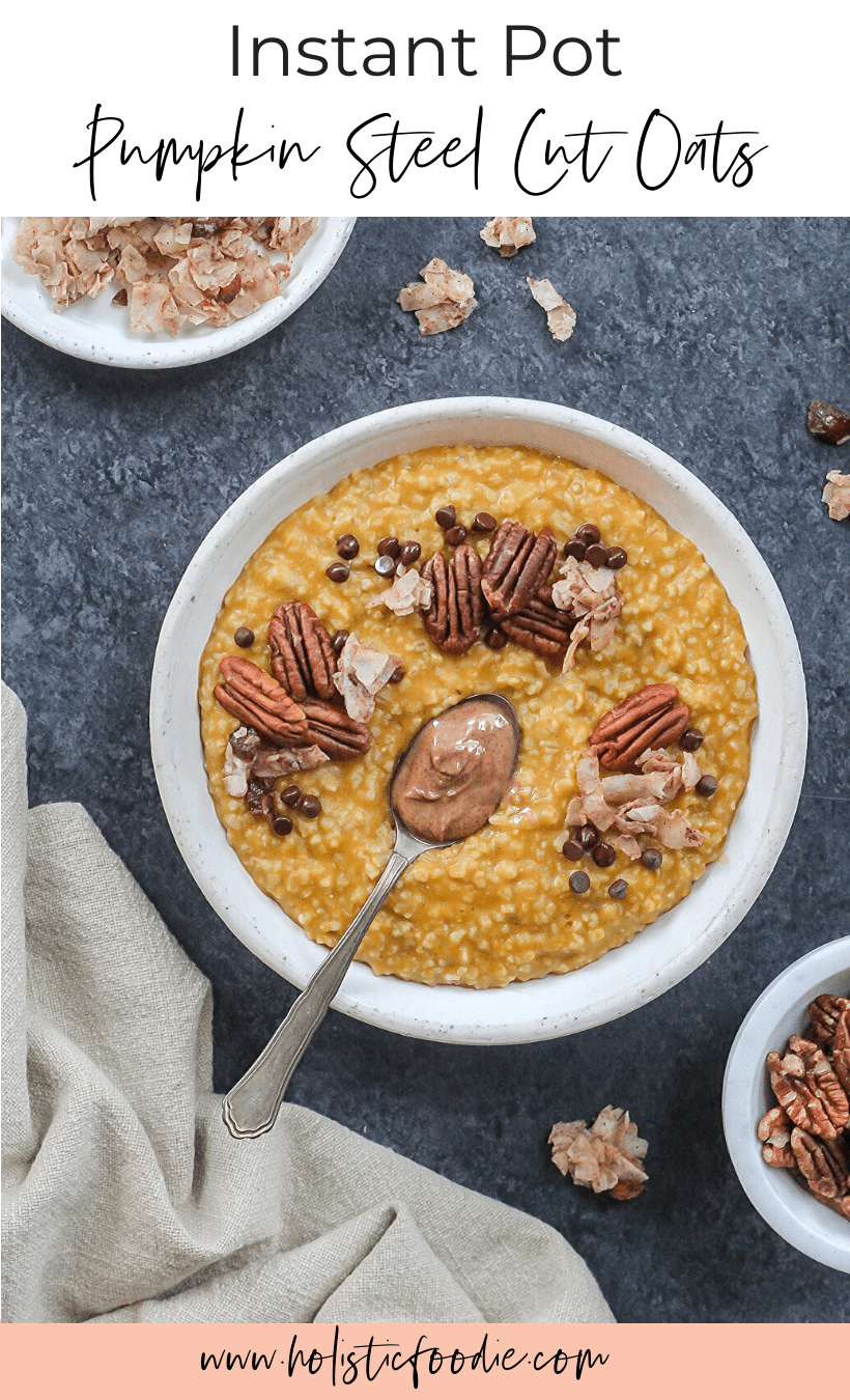 Instant Pot steel cut oats