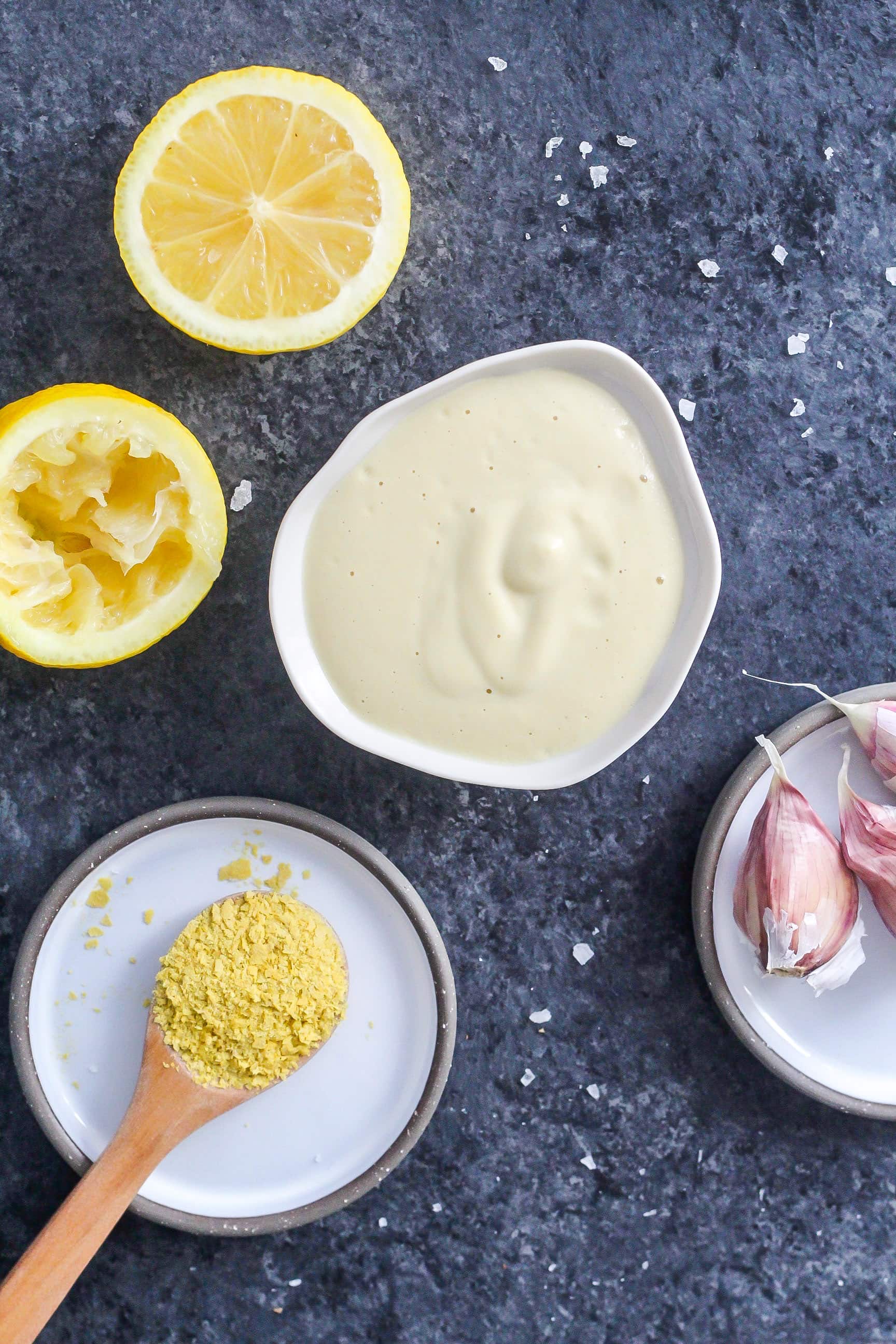 ingredients for dairy free cream sauce
