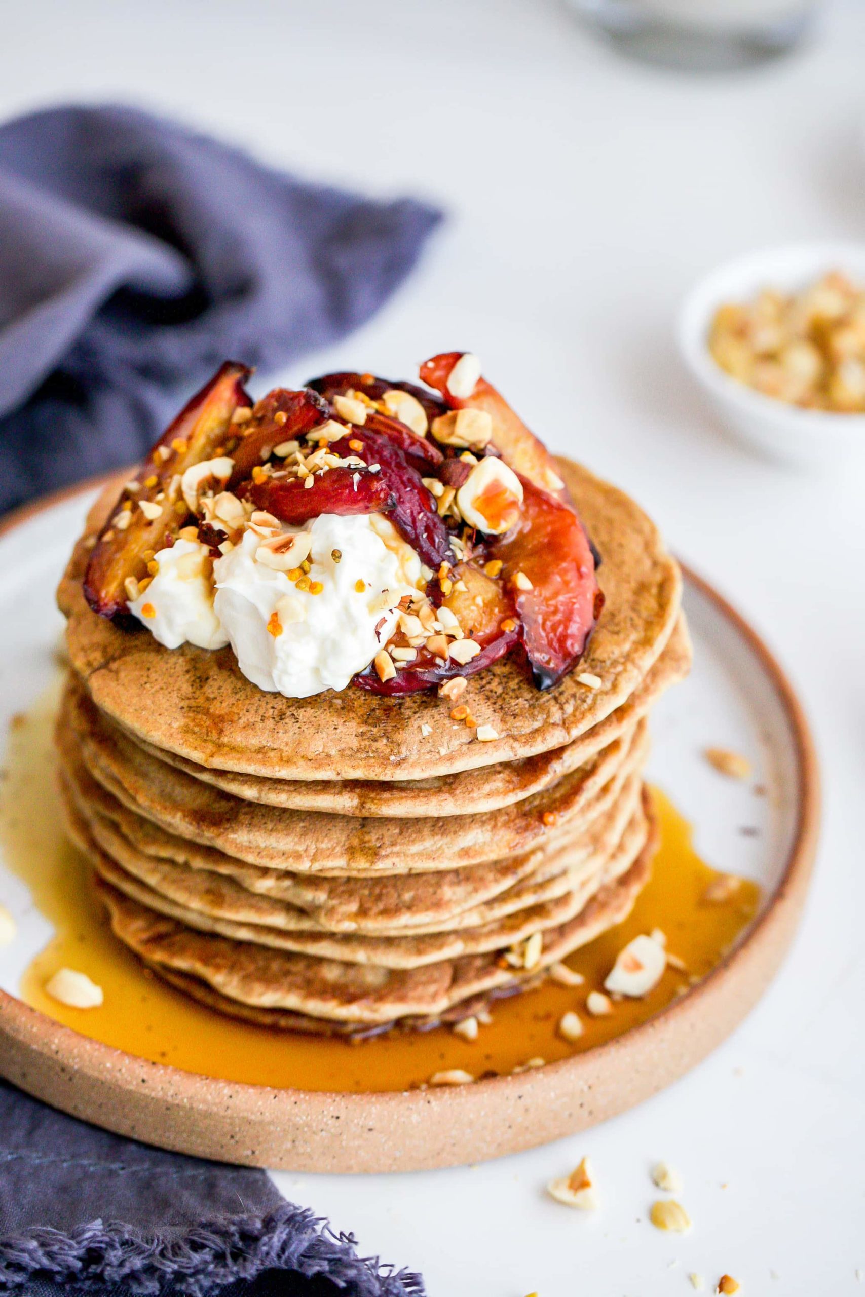 gluten free buckwheat pancakes