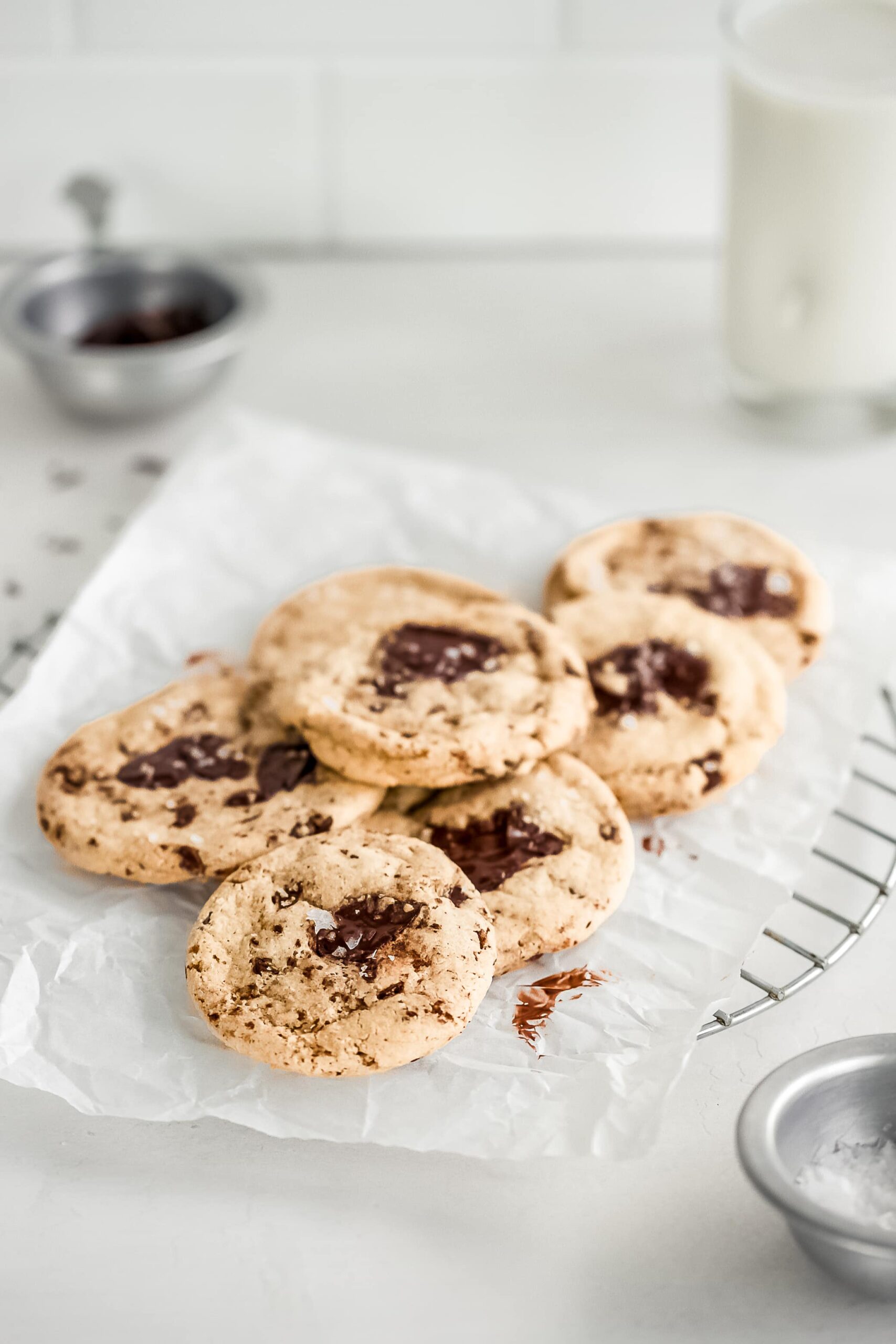 almond flour chocolate chip cookies