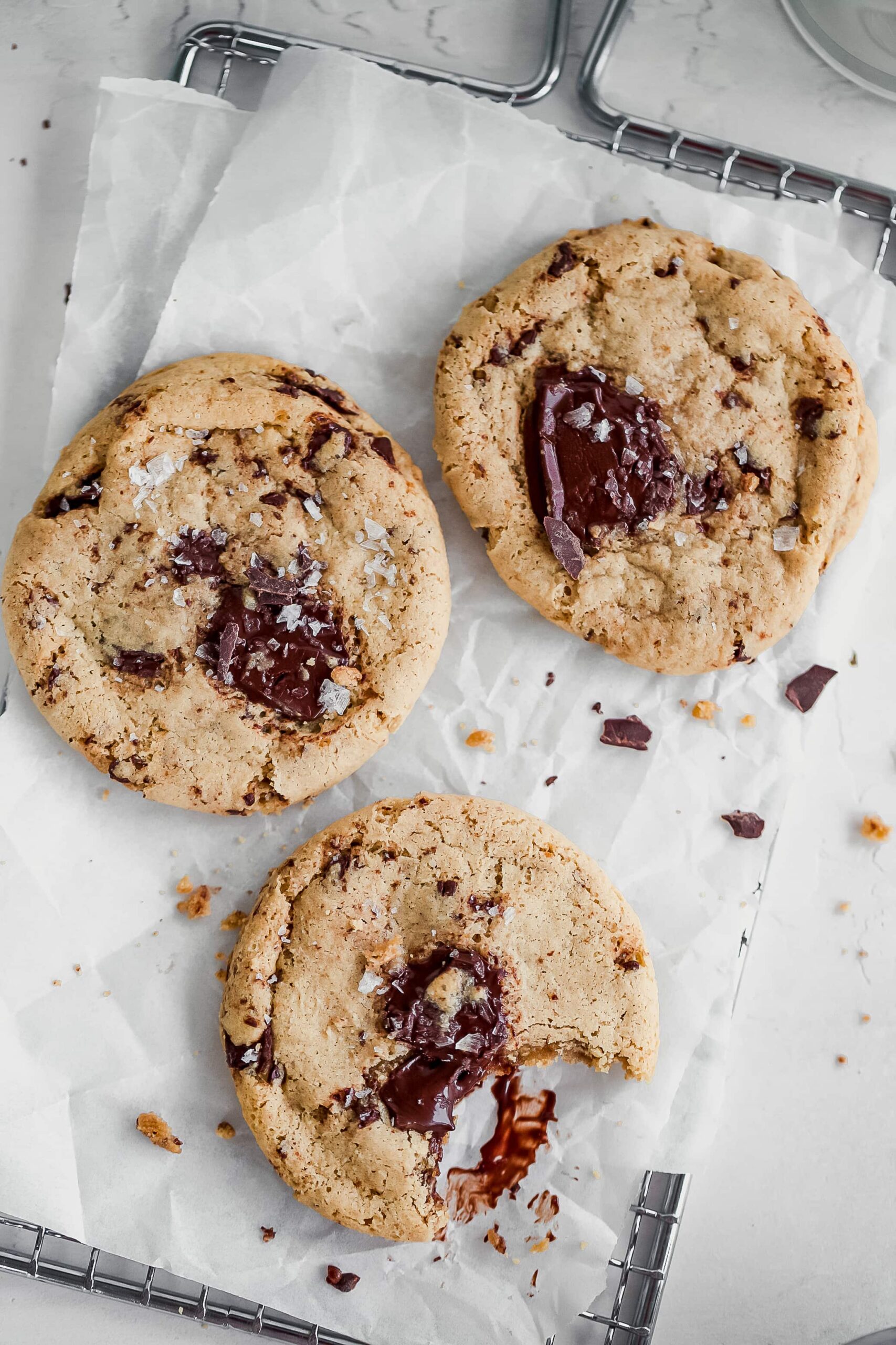 almond flour chocolate chip cookies