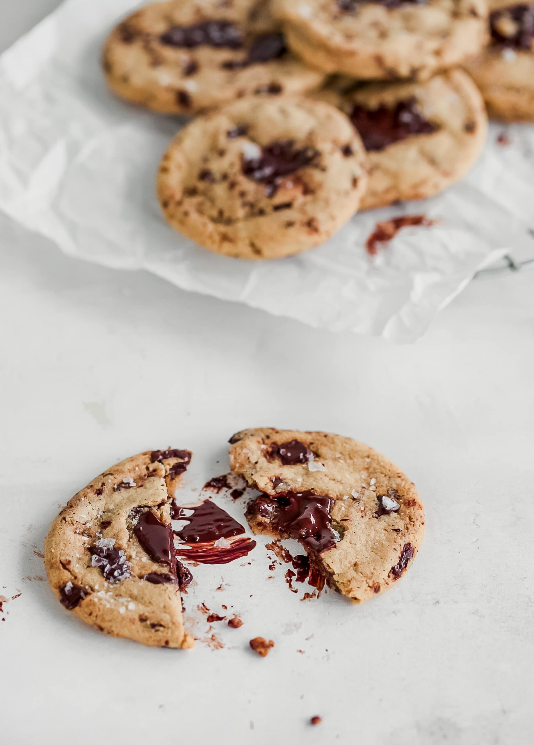 almond flour chocolate chip cookies