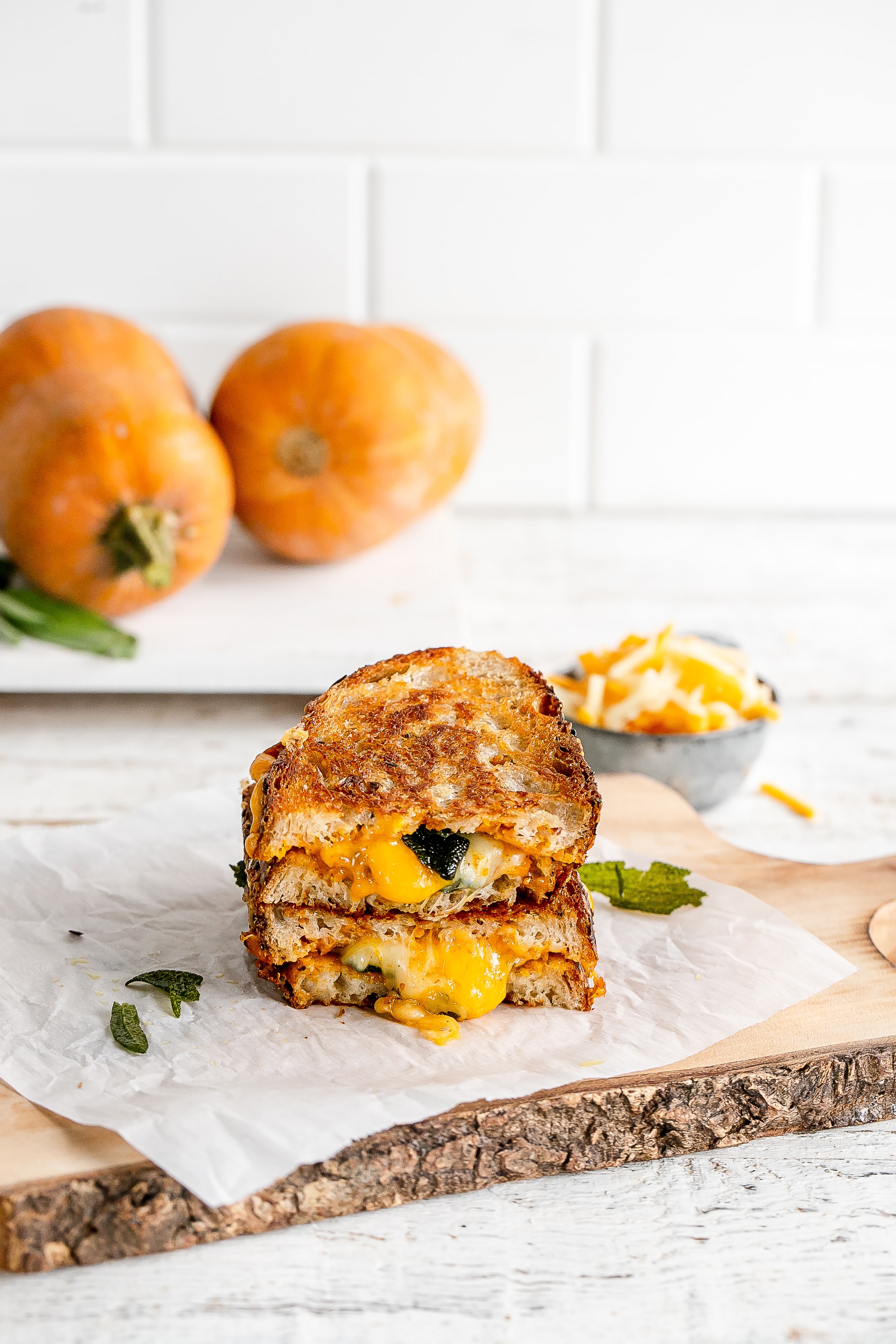 Butternut Squash Grilled Cheese
