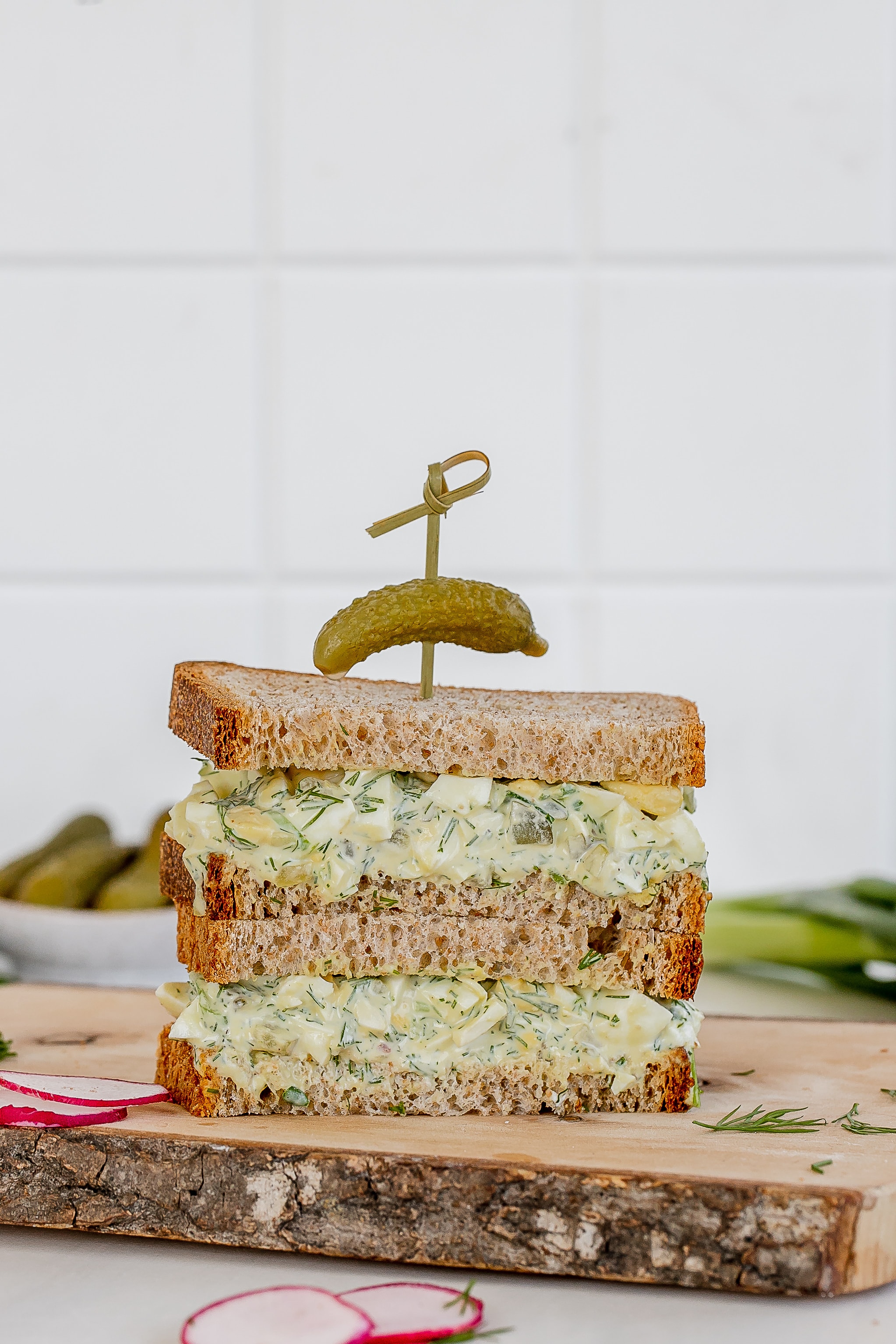 Dill Pickle Egg Salad