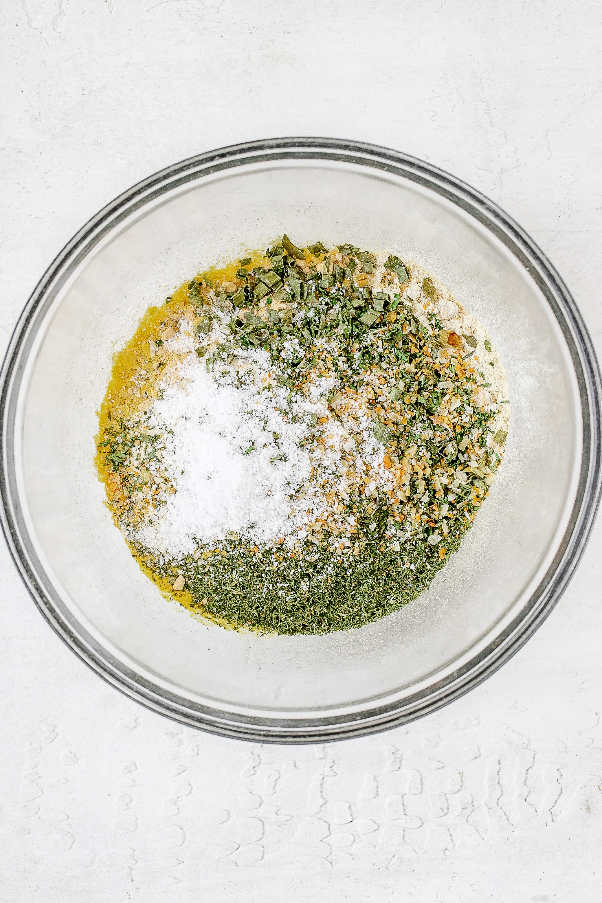 cool ranch seasoning in bowl.