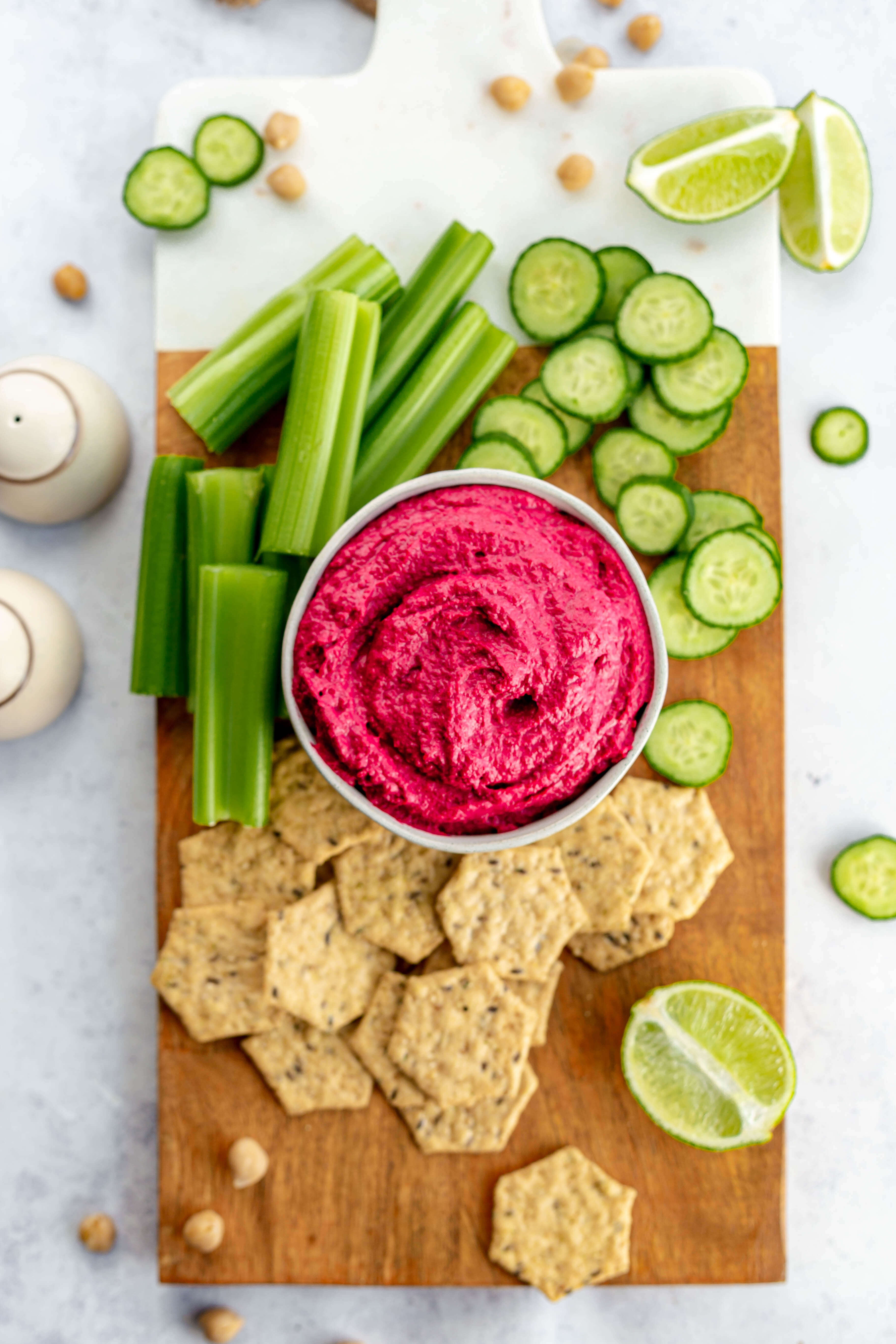 Beet Hummus (OilFree)