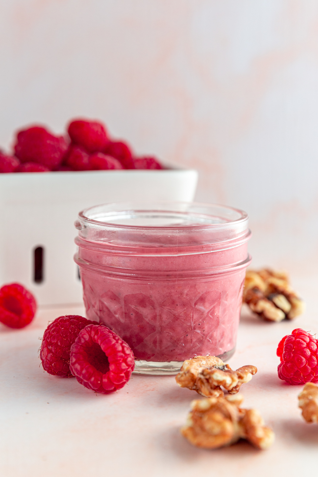 OilFree Raspberry Walnut Vinaigrette