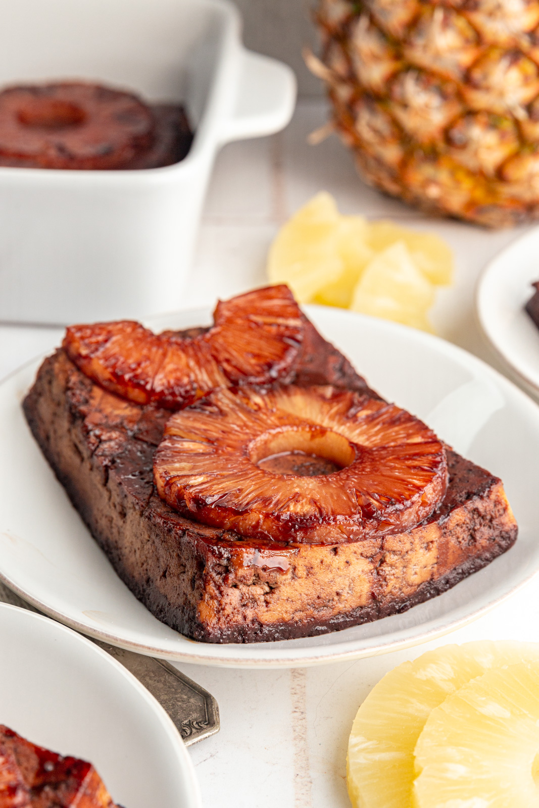 Pineapple Glazed Tofu