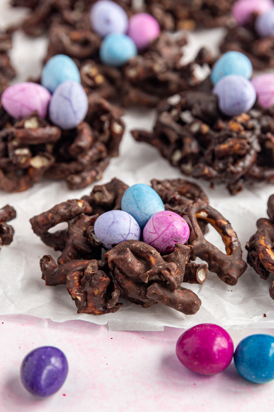 Vegan Gluten Free Birds Nest Cookies