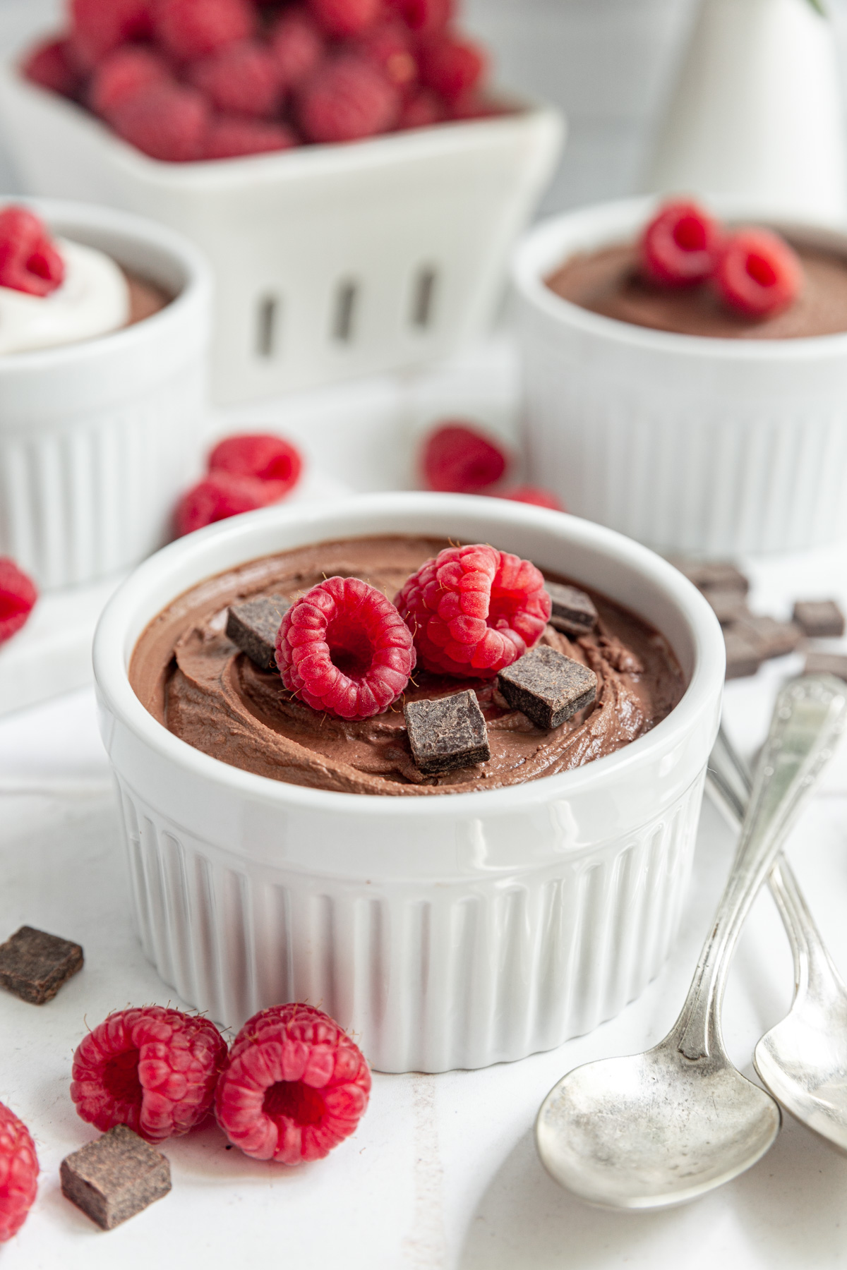 Vegan Tofu Chocolate Mousse