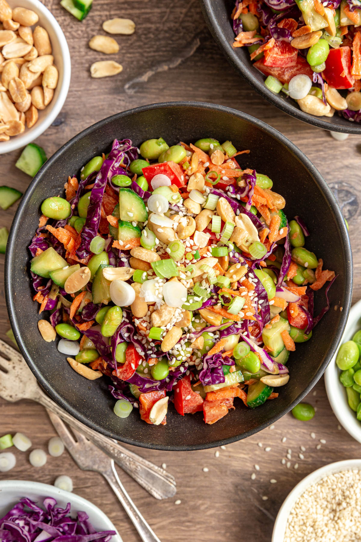 Easy Edamame Crunch Salad