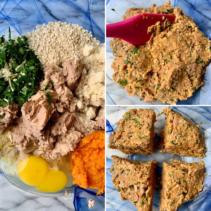 Sweet Chili Tuna Burgers