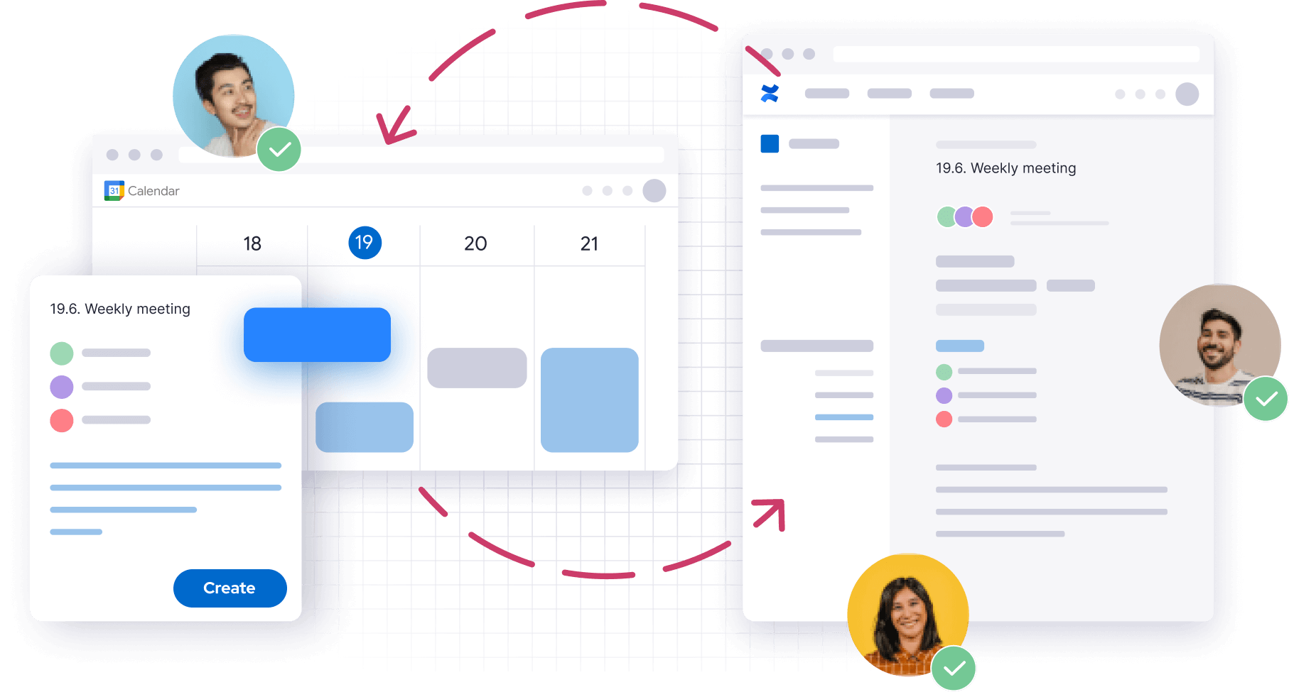 Meetical for confluence hero image web