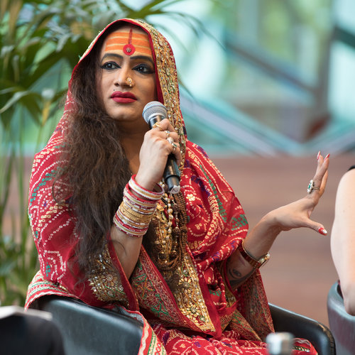 Laxmi_Narayan_Tripathi_at_JLF_Melbourne_presented_by_Melbourne_Writers_Festival,_Federation_Square,_Melbourne_2017.jpg