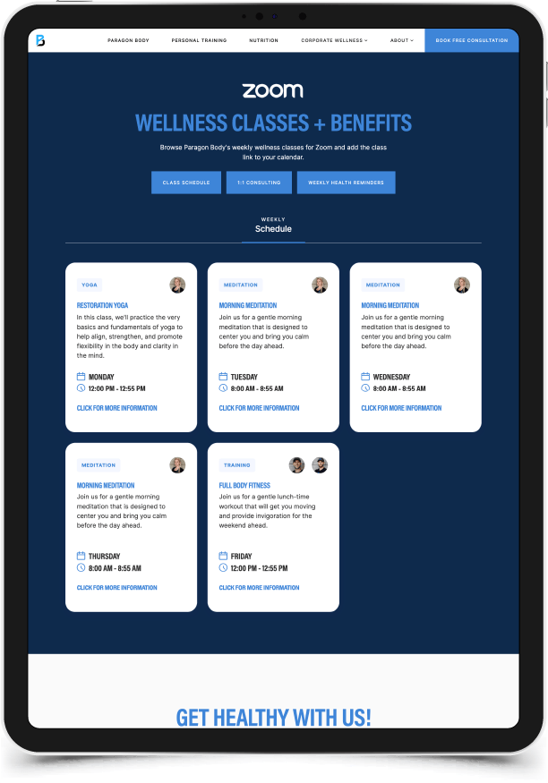 Employee Wellness Program Demo