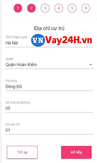 Hướng dẫn vay tiền atm online 3