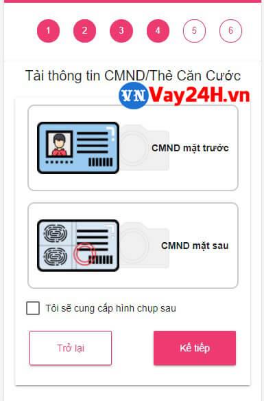 Hướng dẫn vay tiền atm online 5