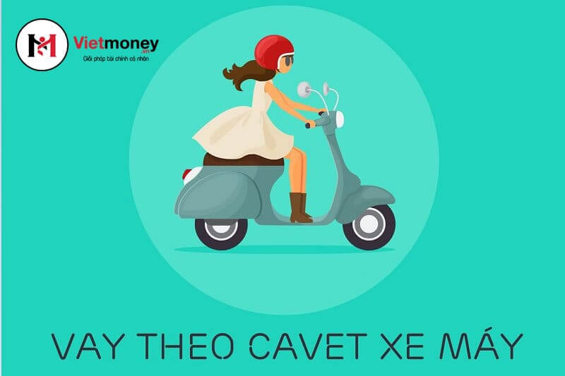 Cầm cavet xe Vietmoney