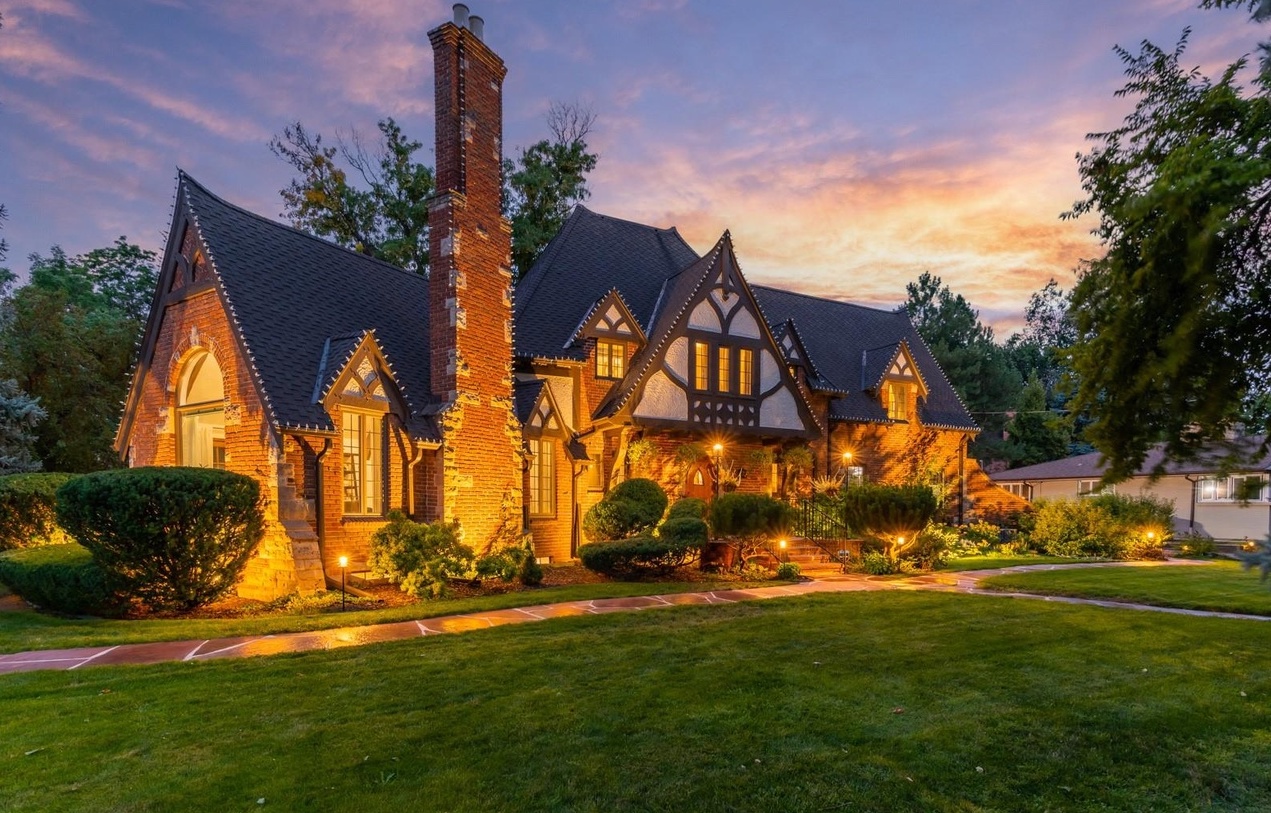 Enchanting Tudor in Hilltop Hits the Market