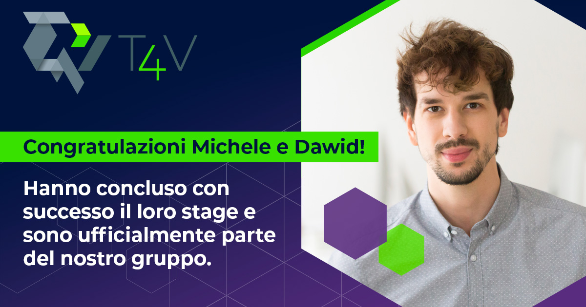 Congratulazioni Michele e Dawid.