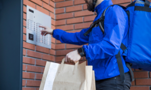 Réception commande plateforme de livraison