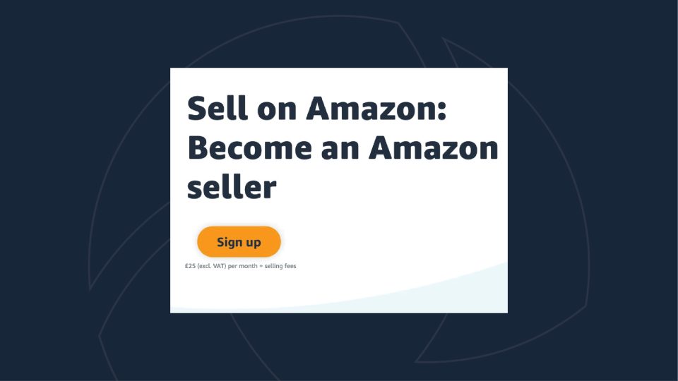 Sell on Amazon: Become an Amazon seller.