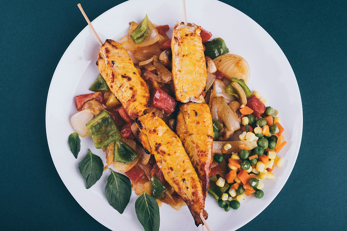 Brochette de poisson