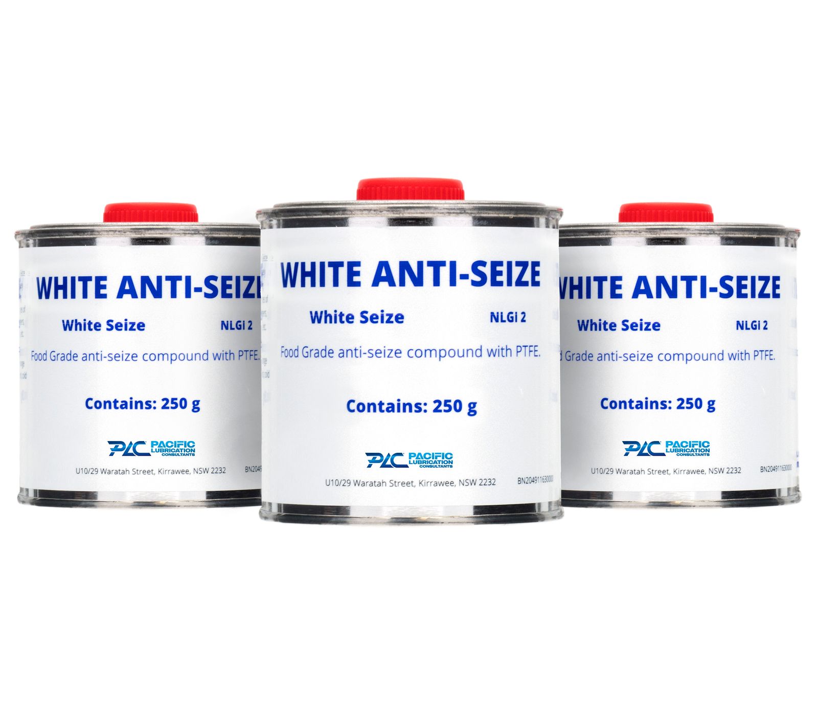 WHITE ANTISEIZE Pacific Lubrication Consultants
