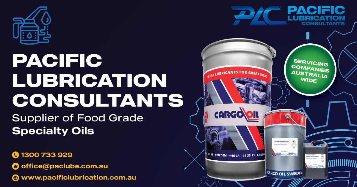 Food Grade Specialty Oils From Cargo Oil Pacific Lubrication Consultants